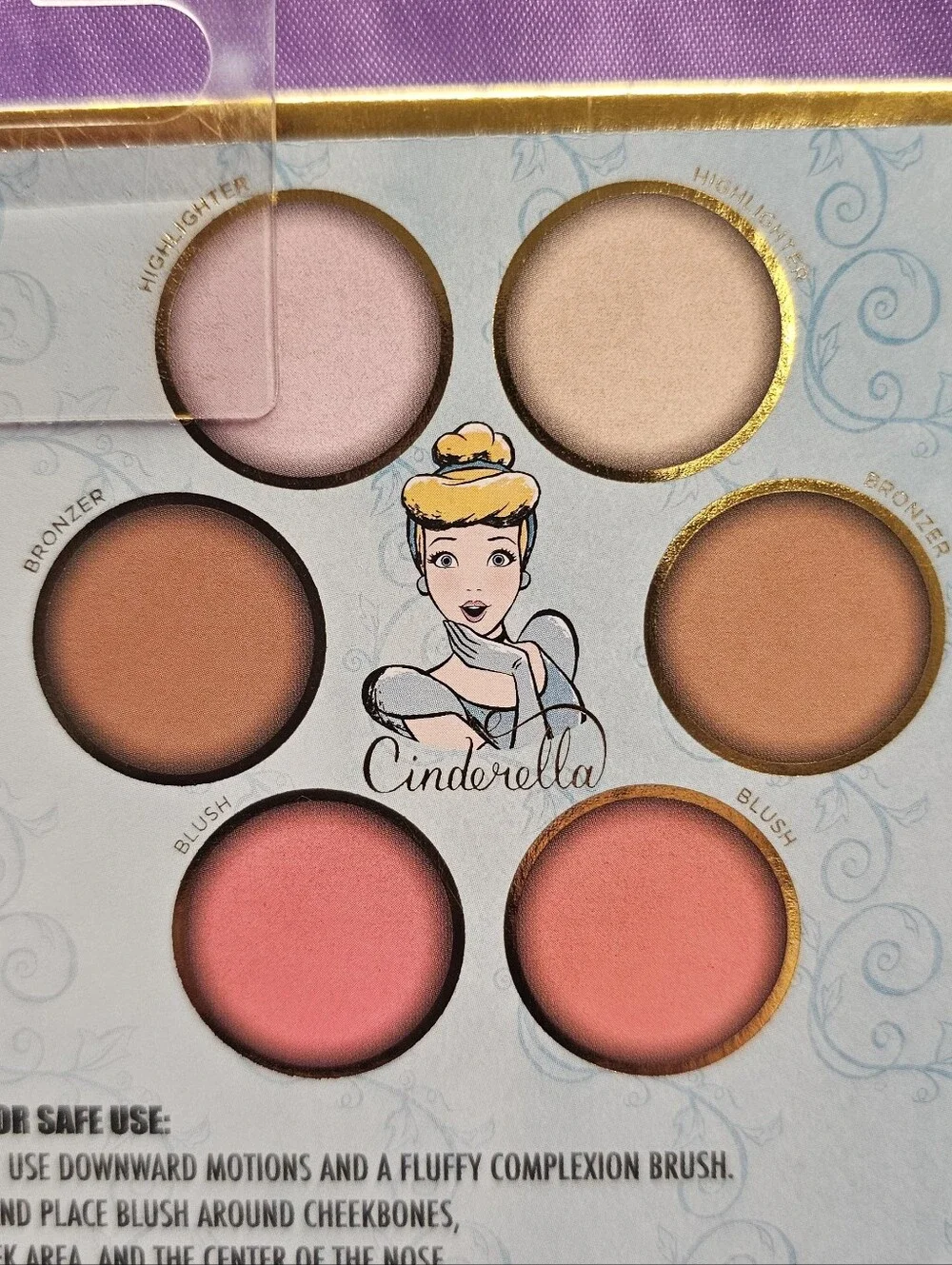 Cinderella Complexion Palette - Blue & Gold